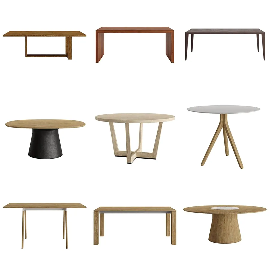 3dsky - Andreu World Table Collection