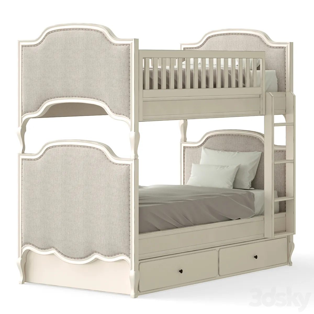 3dsky - Bunk bed in the nursery
