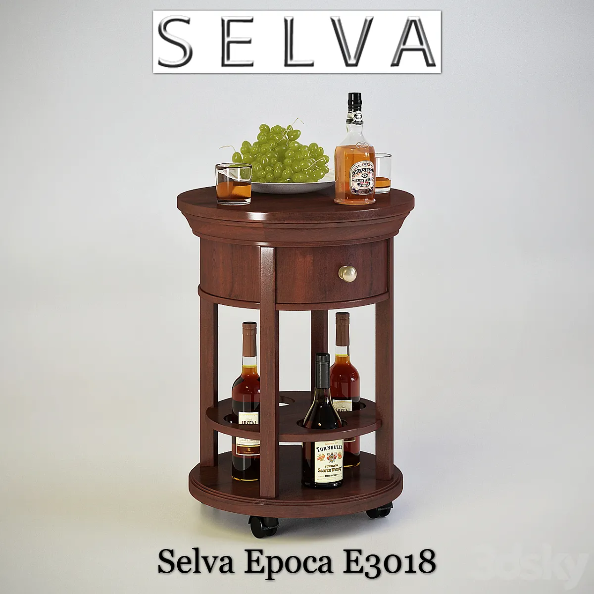 3dsky - Selva Epoca E3018 minibar