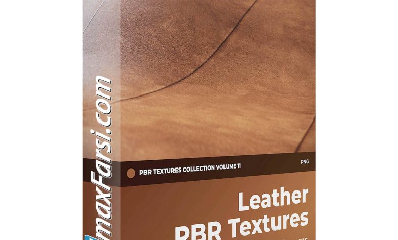 Download CGAxis Leather PBR Textures Collection Volume 11