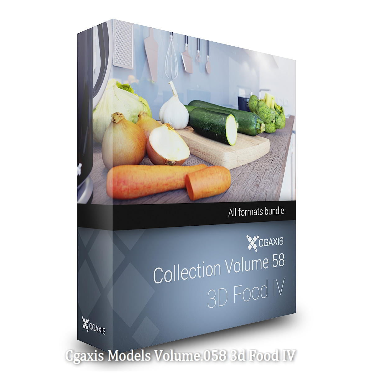 Download CGAxis Collection Volume 58 3D Food IV