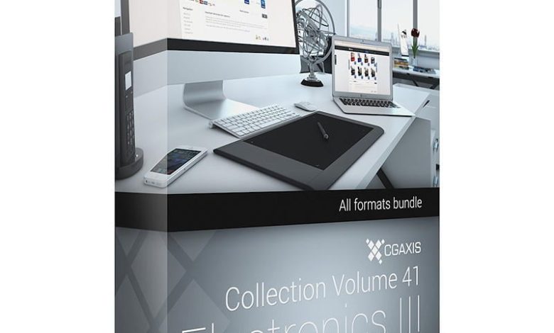 Download Cgaxis Models Volume.041 Electronics III