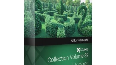 Download Cgaxis Models Volume.089 Hedges 3d