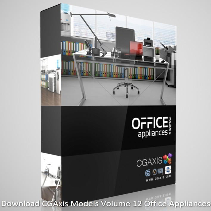 Download CGAxis Models Volume 12 Office Appliances