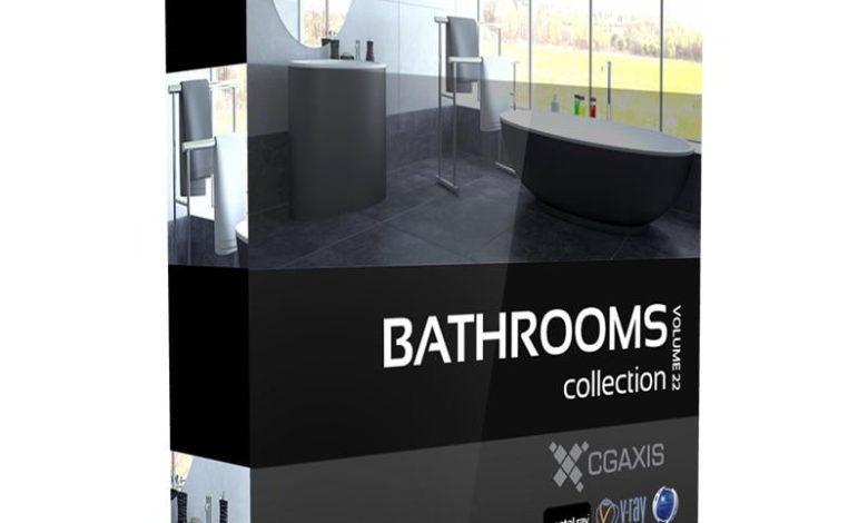 Download CGAxis Models Volume 22 Bathrooms