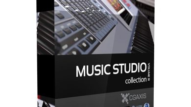 Download CGAxis Models Volume 31 Music Studio