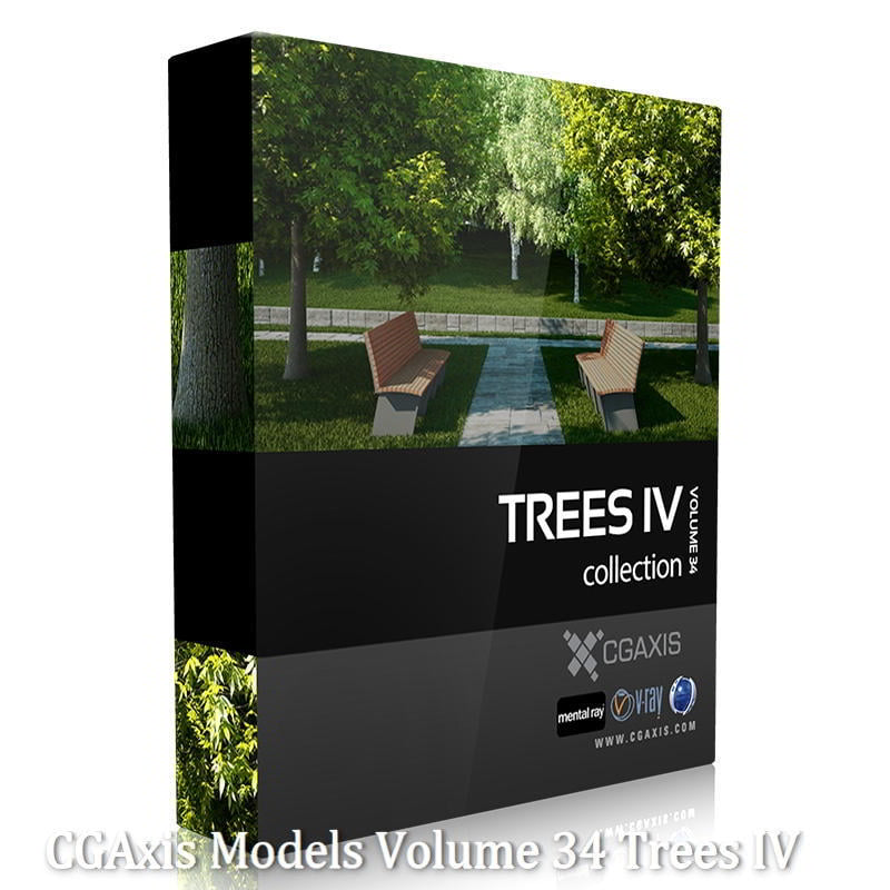Download CGAxis Models Volume 34 Trees IV