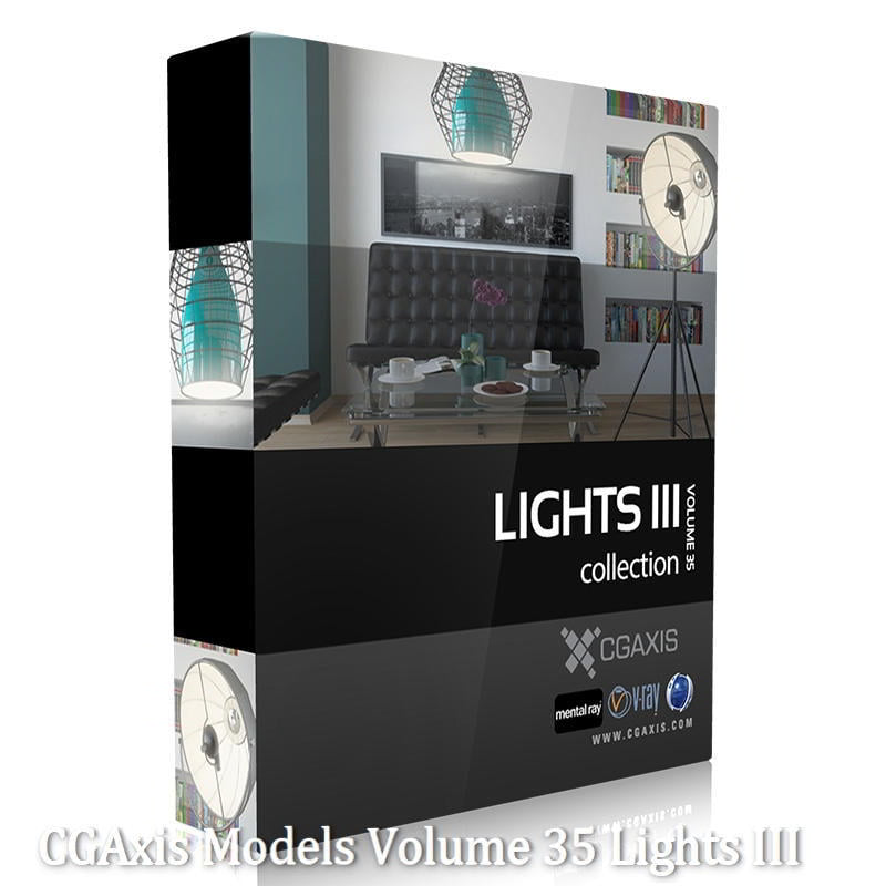 Download CGAxis Models Volume 35 Lights III