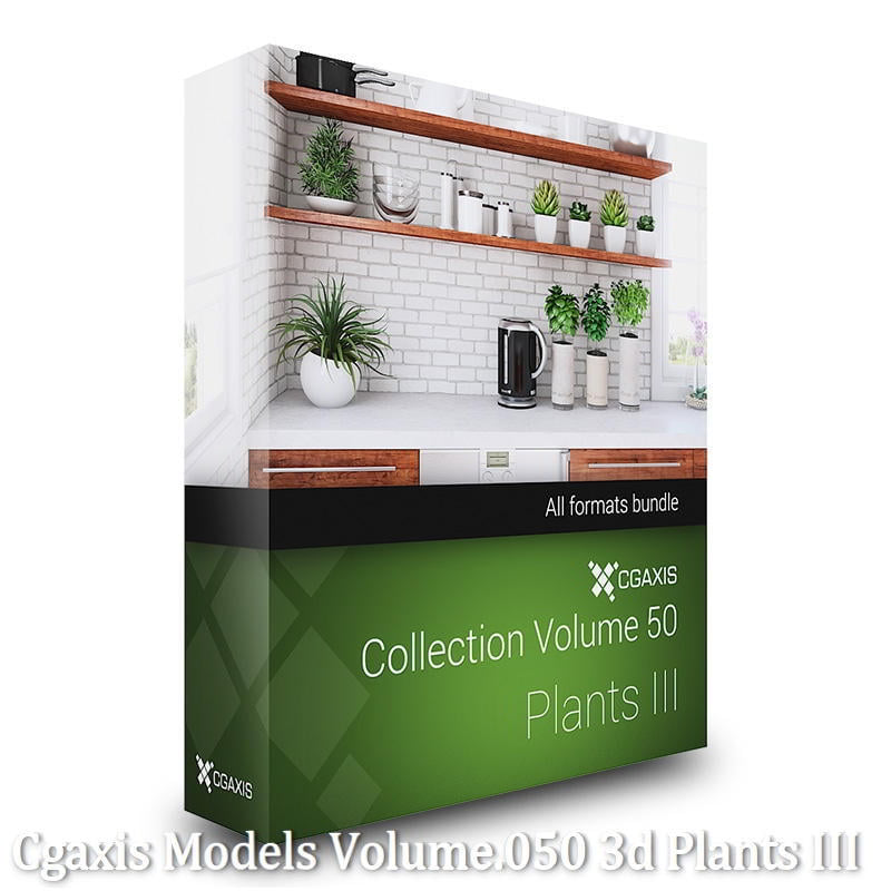 Download CGAxis Models Volume 50 3D Plants III