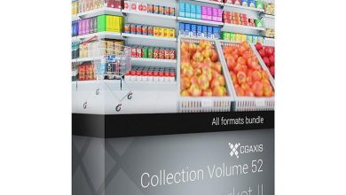 Download CGAxis Models Volume 52 3D Supermarket II