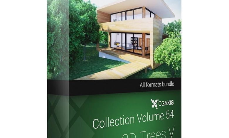 Download CGAxis Models Volume 54 3D Trees V