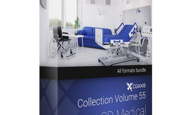 Download CGAxis Models Volume 55 3D Medical