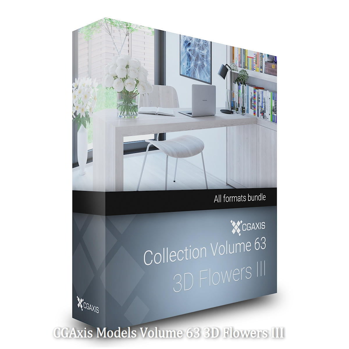 Download CGAxis Models Volume 63 3D Flowers III