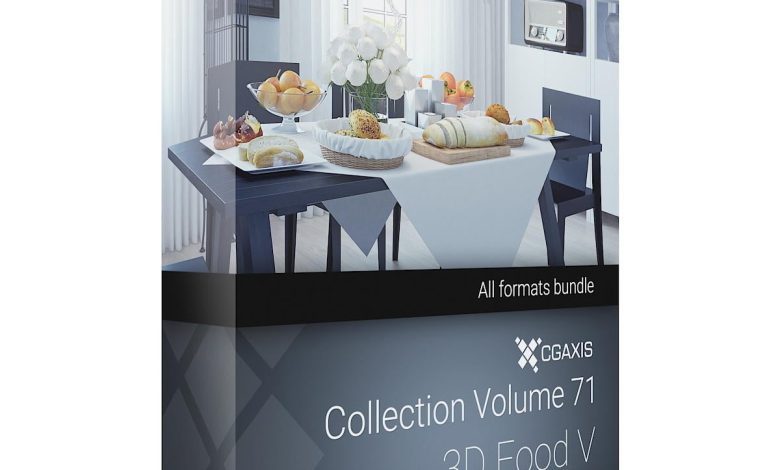 Download CGAxis Models Volume 71 3D Food V