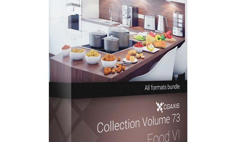 Download CGAxis Models Volume 73 3D Food VI
