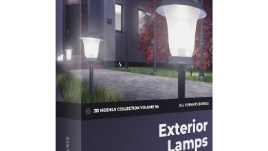 Download Cgaxis Models Volume 94 Exterior Lamps