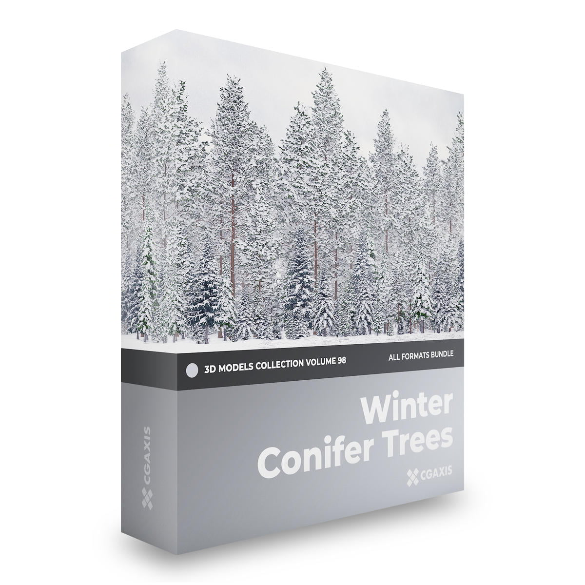 Download Cgaxis Models Volume 98 Winter Conifer Trees