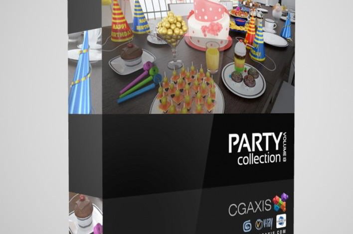 Download CGAxis Models Volume 13 Party Collection