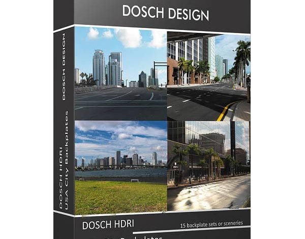 Download DOSCH HDRI: USA City Backplates