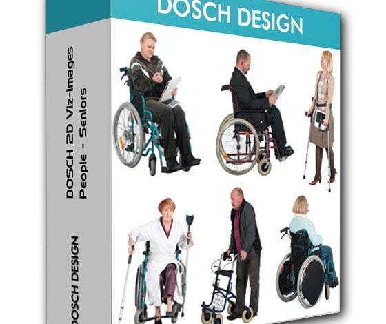 Dosch Design – 2D Viz People Seniors Handicapped