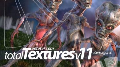 Download Total Textures V11R2 - Alien Organic
