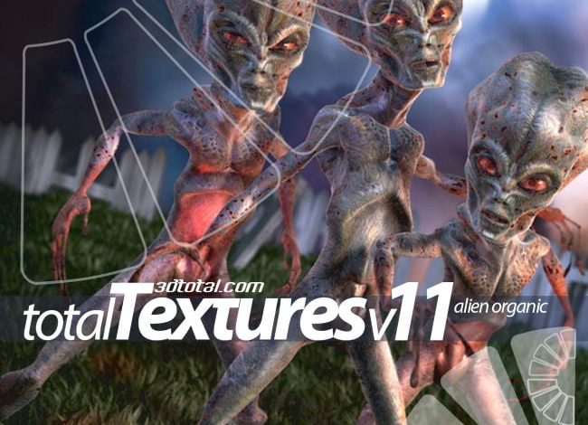 Download Total Textures V11R2 - Alien Organic