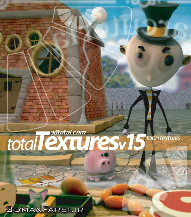 Download Total Textures V15R2 - Toon Textures