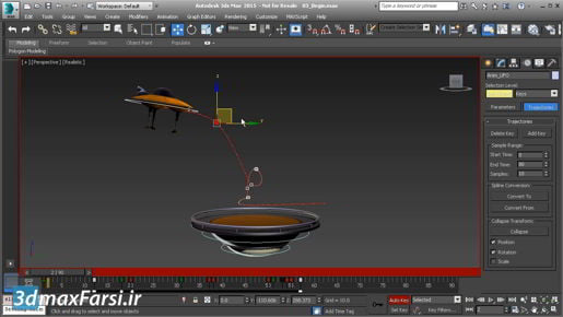آموزش تری دی مکس 3ds max Spline Modeling Creating a loft compound object