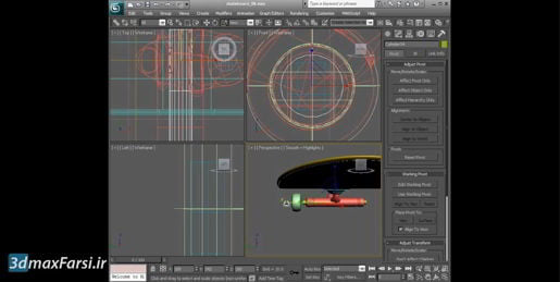 3ds max Spline Modeling Editing control vertex types