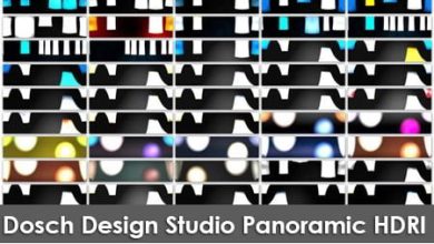 Dosch Design Studio Panoramic HDRI free download