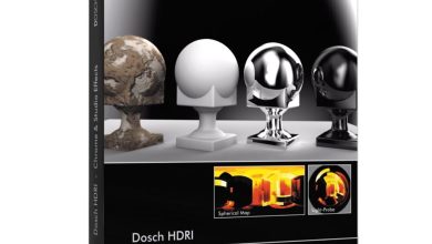 DOSCH HDRI: Chrome & Studio Effects V2 (download)