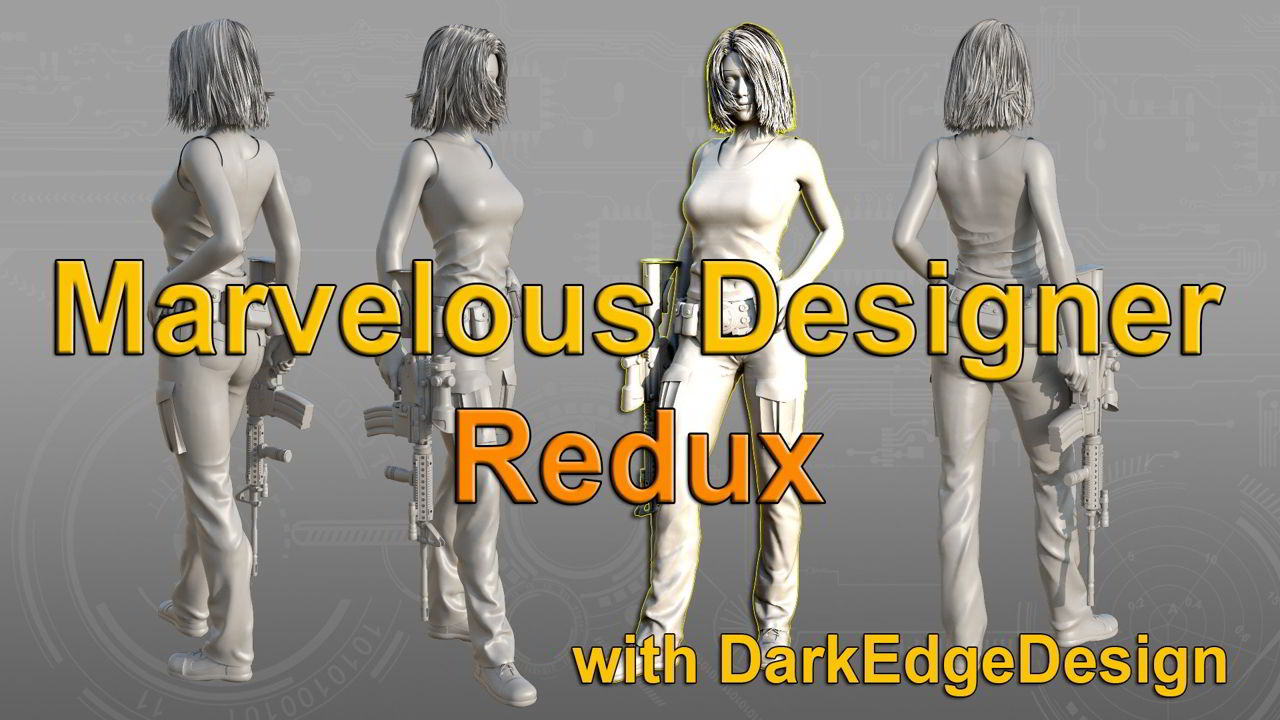 Marvelous Designer Redux Video Tutorial free download