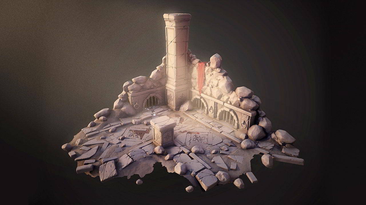 Sculpting a Stylized Game Environment in ZBrush and 3ds Max free download