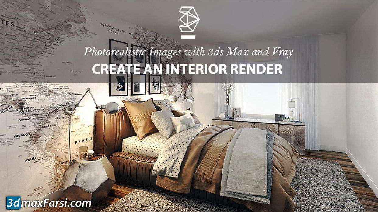 Interior 3D Rendering with 3ds Max + V-Ray: The Quickest Way free download