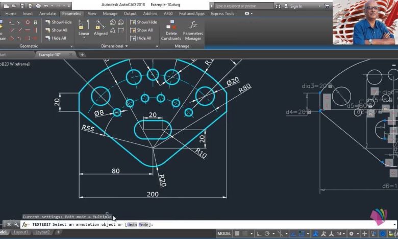 Udemy – Advanced AutoCAD 2021 : Parametric Drawing free download