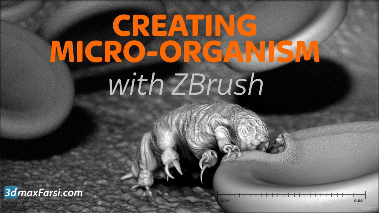 Udemy - Learn Sculpting in Pixelogics ZBrush Create a Micro Organism free download