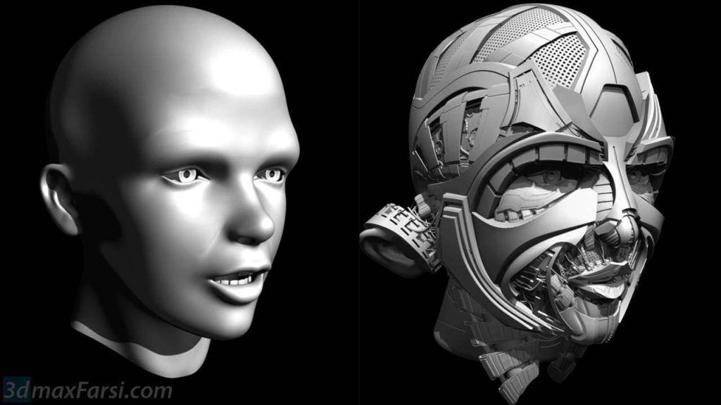 ZBRUSH Hard Surface Techniques Workflows All Levels 3dmaxfarsi