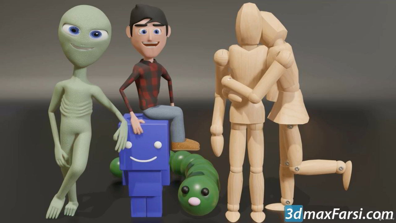 Ultimate Blender 3D Character Creation & Animation Course - 3dmaxfarsi : Paradise 3D artists