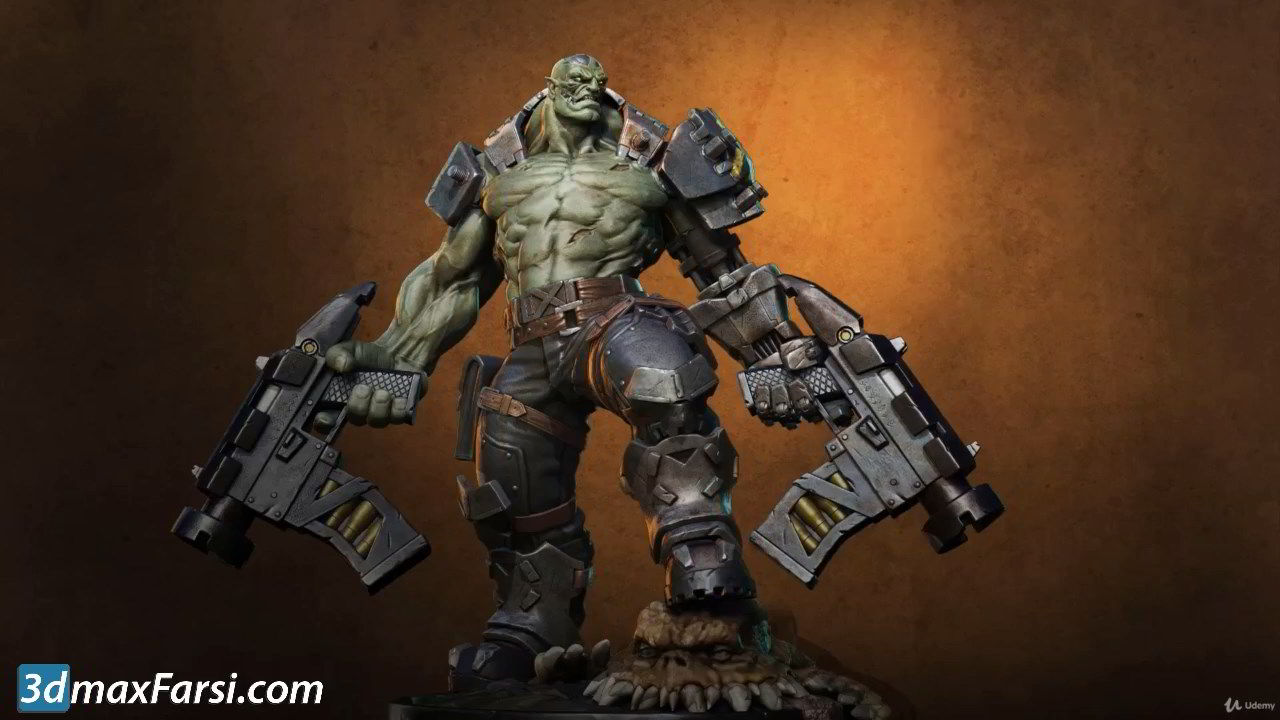 Udemy – Orc Cyborg Character Creation in Zbrush free download