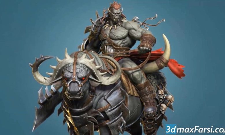 Udemy – Orc Rider and Bull Creature Creation in Zbrush free download