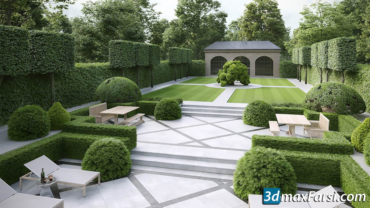 Evermotion – Archmodels vol.192 (hedges elements) free download