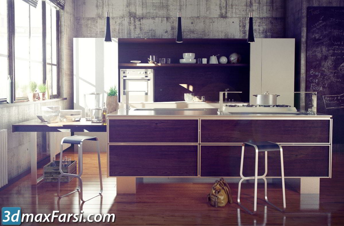 Evermotion – Archmodels Vol 166 free download kitchen islands 