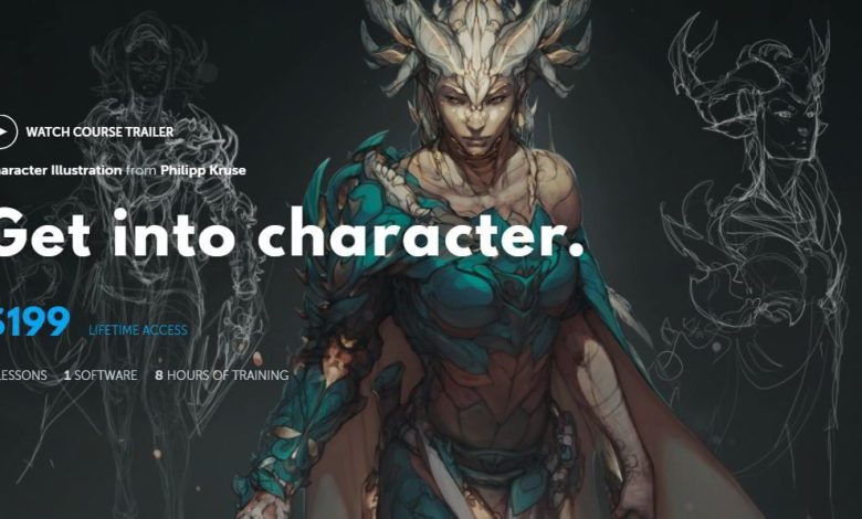 Learn Squared – Character Illustration from Philipp Kruse free download
