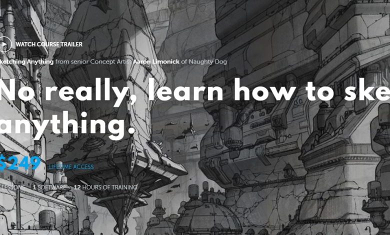 Learn Squared – Sketching Anything with Aaron Limonick free download