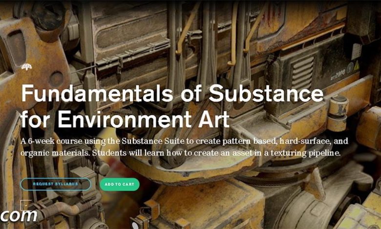 CGMaster Academy – Intro to Substance for Environment Art free download