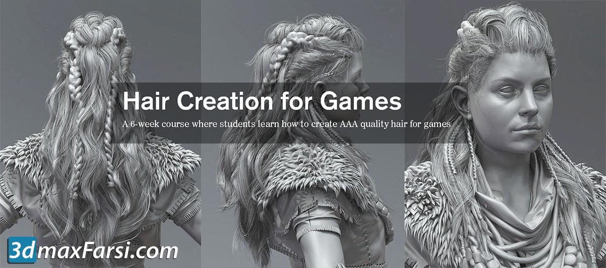 CGMaster Academy – Hair Creation for Games with Johan Lithvall free download