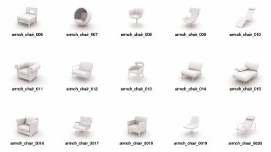 Evermotion – Archmodels vol.1 : 3d armchairs, sofas free download