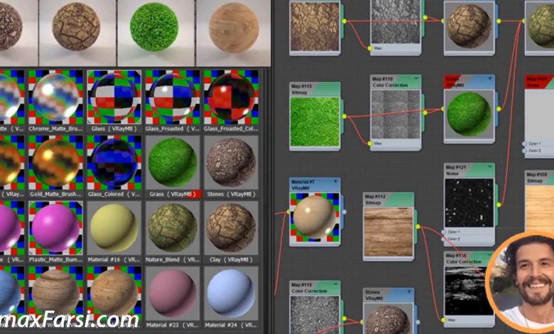 Skillshare – Vray Materials with 3ds Max + Vray : The Quickest Way free download