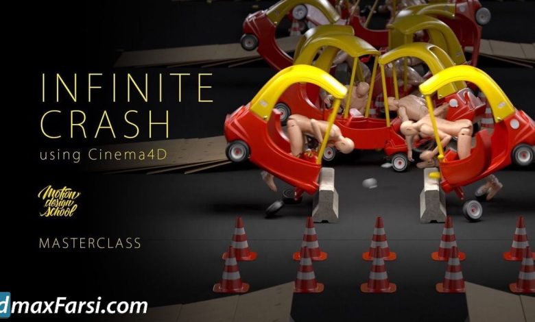Motion Design School – Infinite Crash using Cinema 4D free download