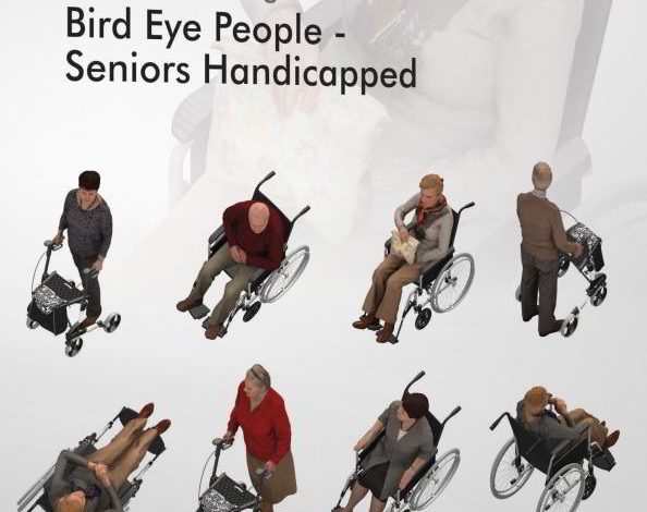 Dosch Viz-Images: Bird Eye People - Seniors Handicapped